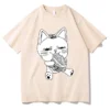 Dandadan Takakura Ken T shirts WOMEN Fashion Comfortable Tshirts 100 Cotton High Quality T Shirts Cats.jpg 640x640 4 - Dandadan Merch