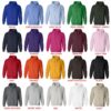 hoodie color chart 1 - Dandadan Merch