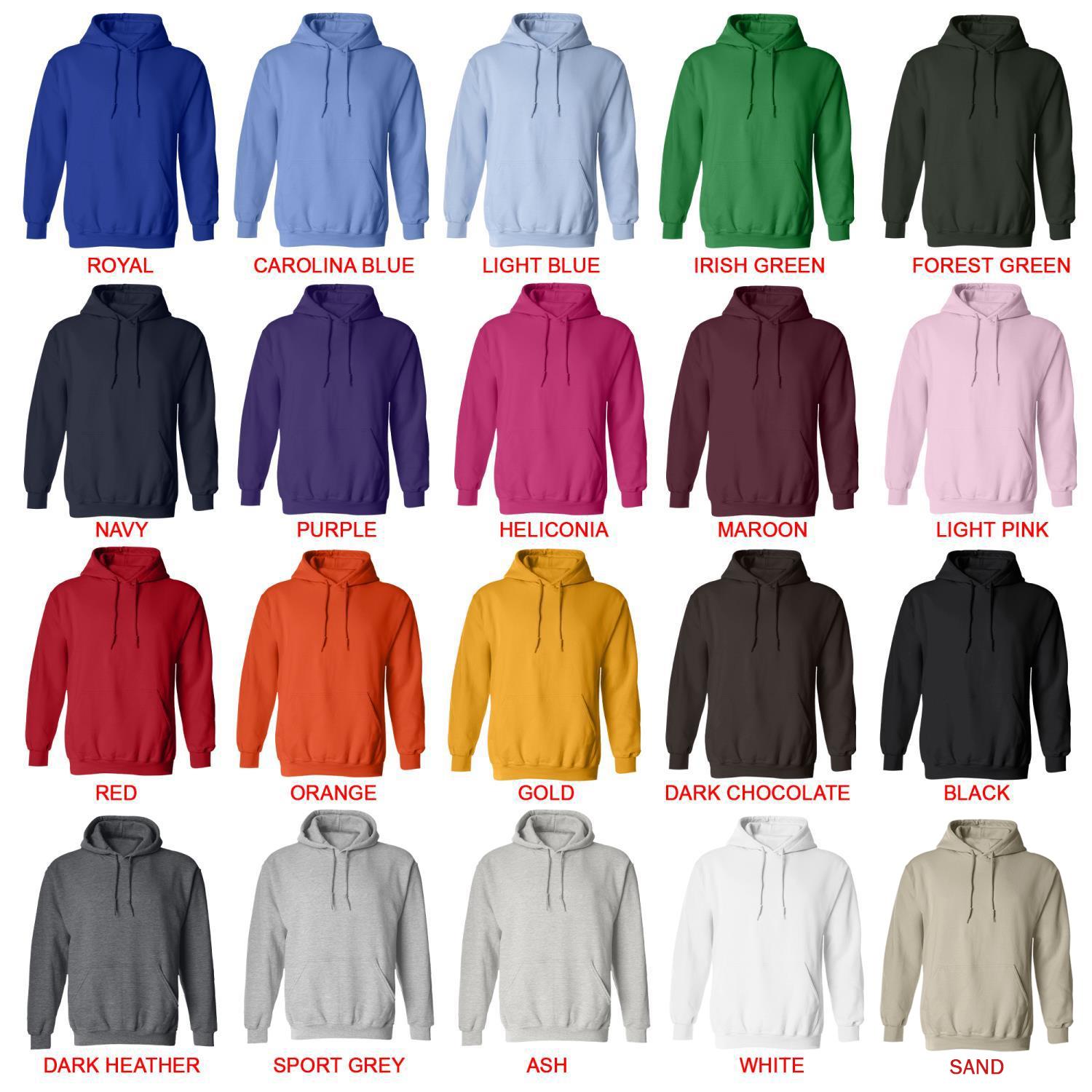 hoodie color chart - Dandadan Merch