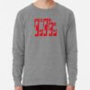 ssrcolightweight sweatshirtmensheather grey lightweight raglan sweatshirtfrontsquare productx1000 bgf8f8f8 3 - Dandadan Merch