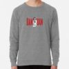 ssrcolightweight sweatshirtmensheather grey lightweight raglan sweatshirtfrontsquare productx1000 bgf8f8f8 7 - Dandadan Merch