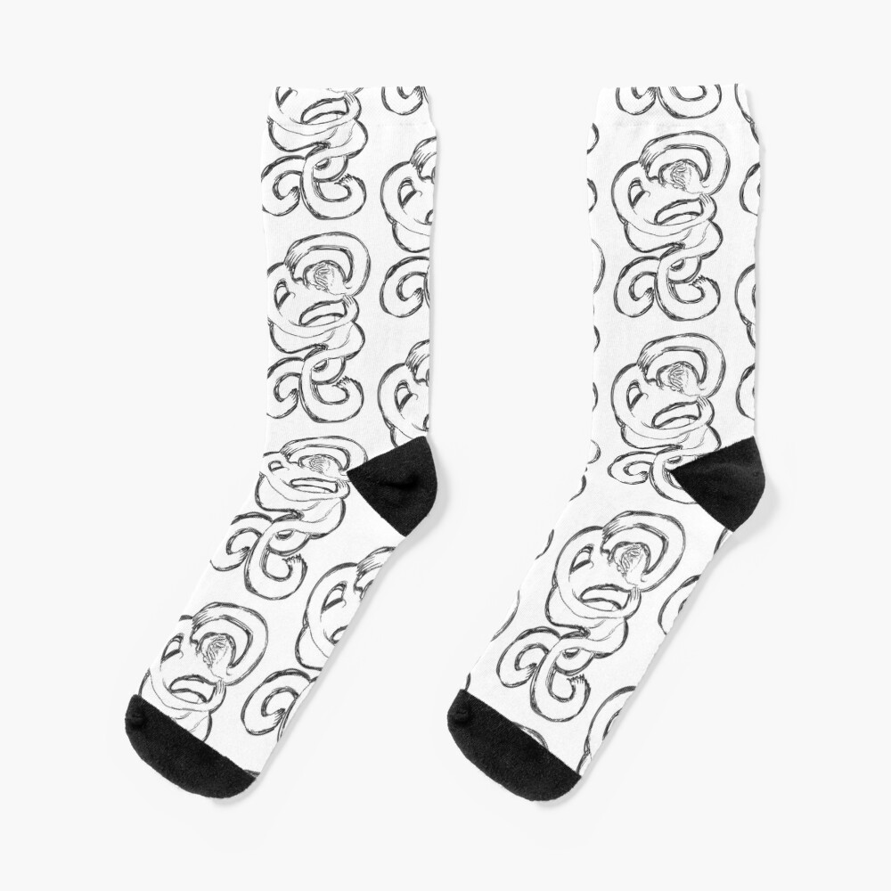 Dandadan Evil Eye Socks - Dandadan Merch