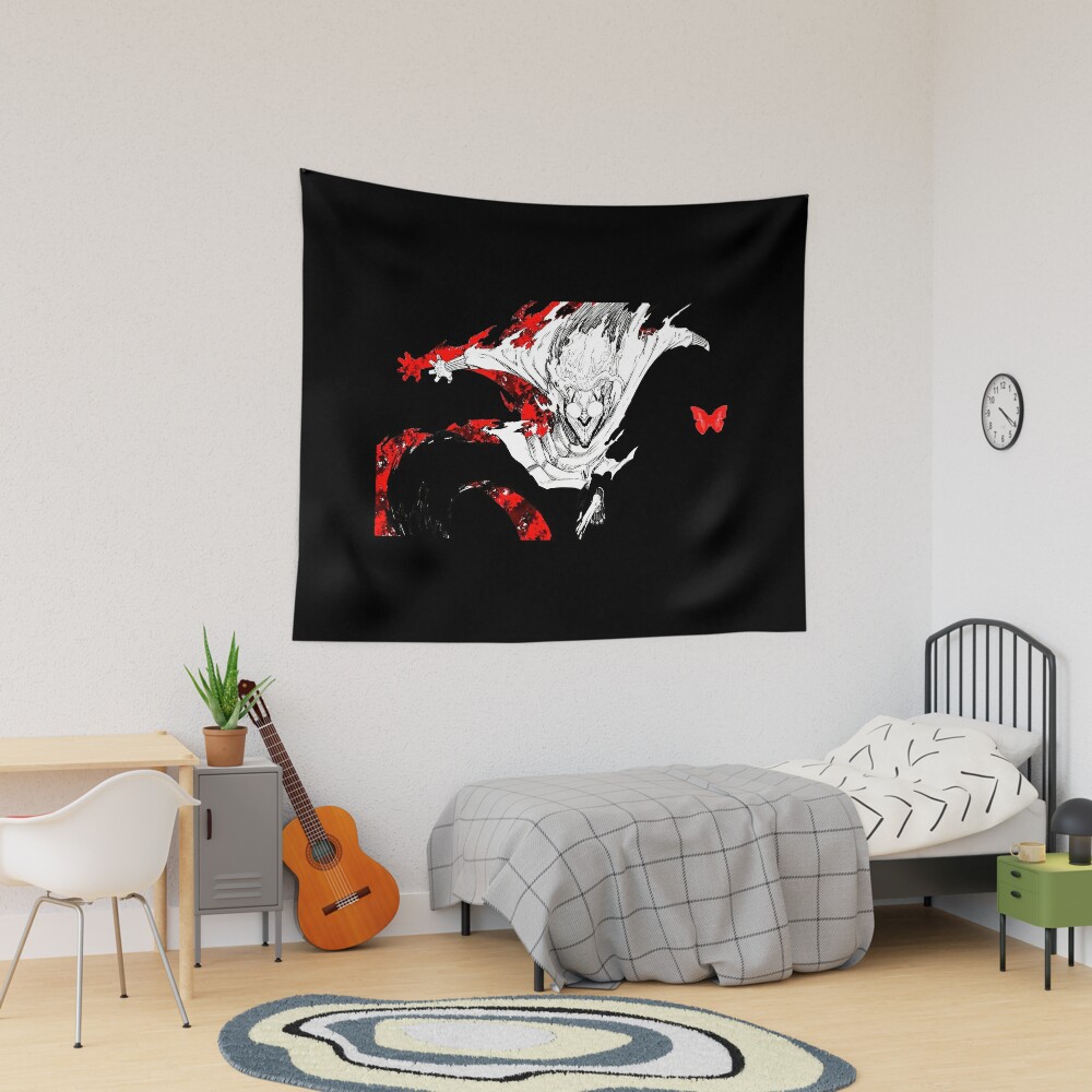 Dandadan Okarun Full Power Tapestry - Dandadan Merch