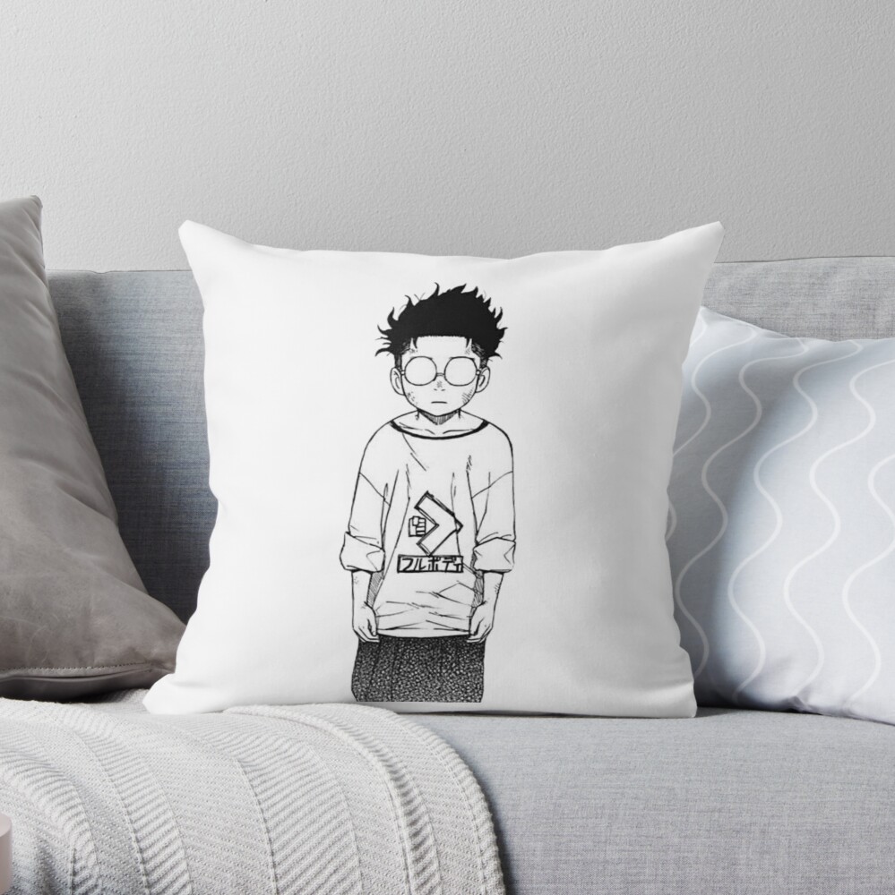 Okarun Dandadan Throw Pillow - Dandadan Merch